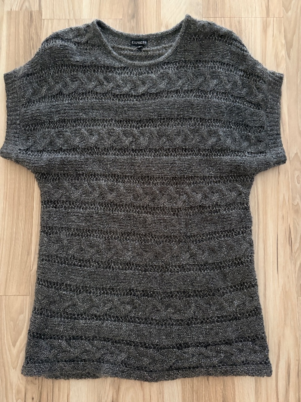 Express tunic sweater.